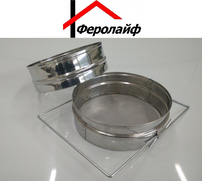 Купить Сито прямое (нерж), СОП-2 200мм (комп 2 шт.) (Феролайф Белоруссия) 586Ф по цене 1 181 руб. руб.