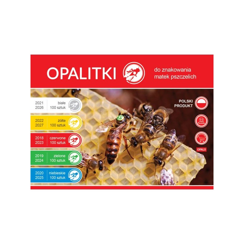 Купить Опалитки (номерки) для обозначения маток OPAL5 по цене 2 980 руб. руб.